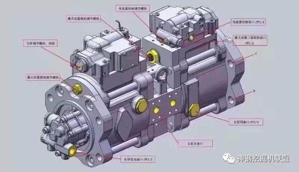 小型液压挖掘机底盘系统结构设计(图1)